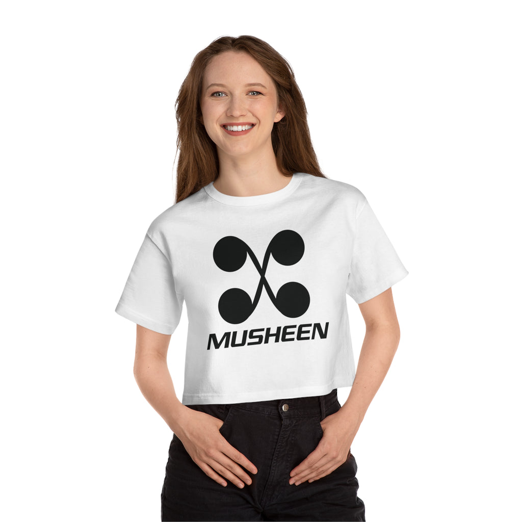 Musheen Logo Cropped T-Shirt