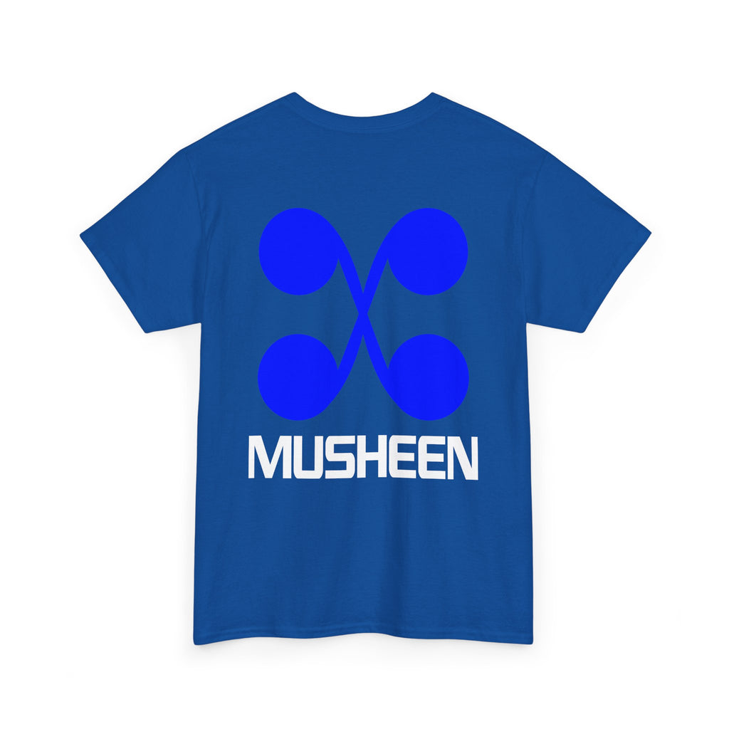 Musheen Logo Tee Blue
