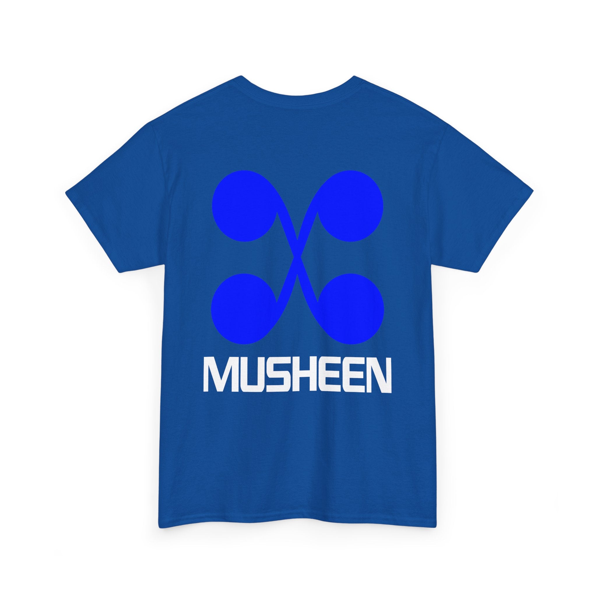 Musheen Logo Tee Blue