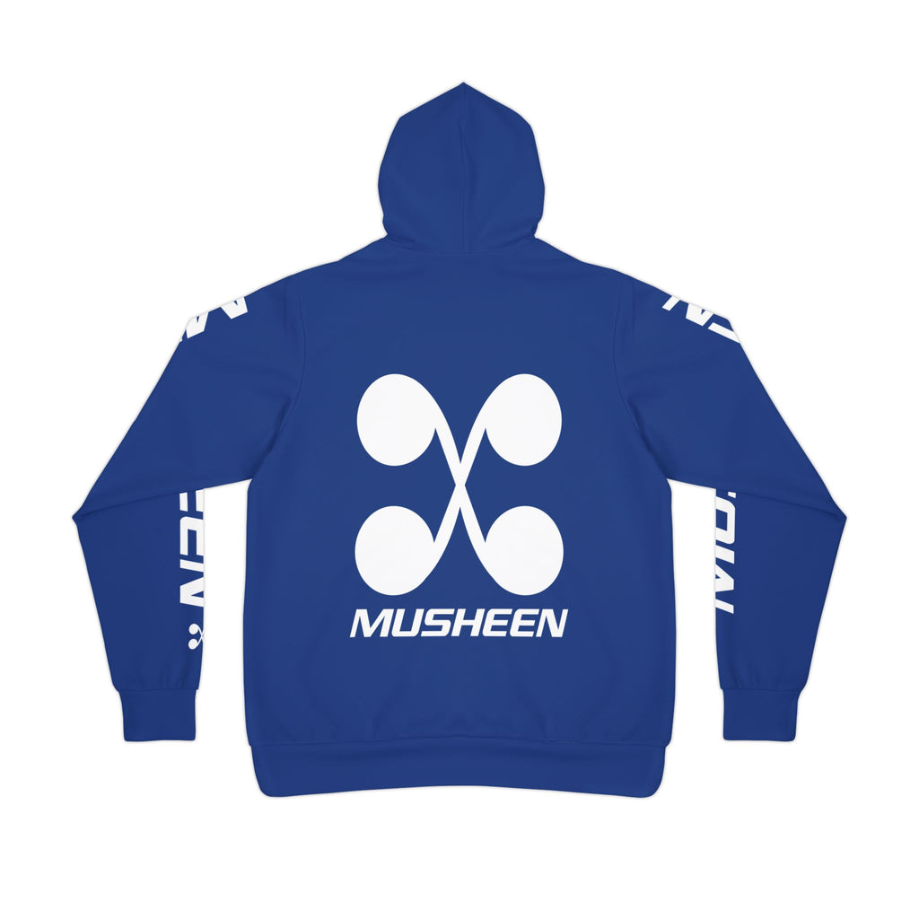 Musheen Logo Hoodie Blue