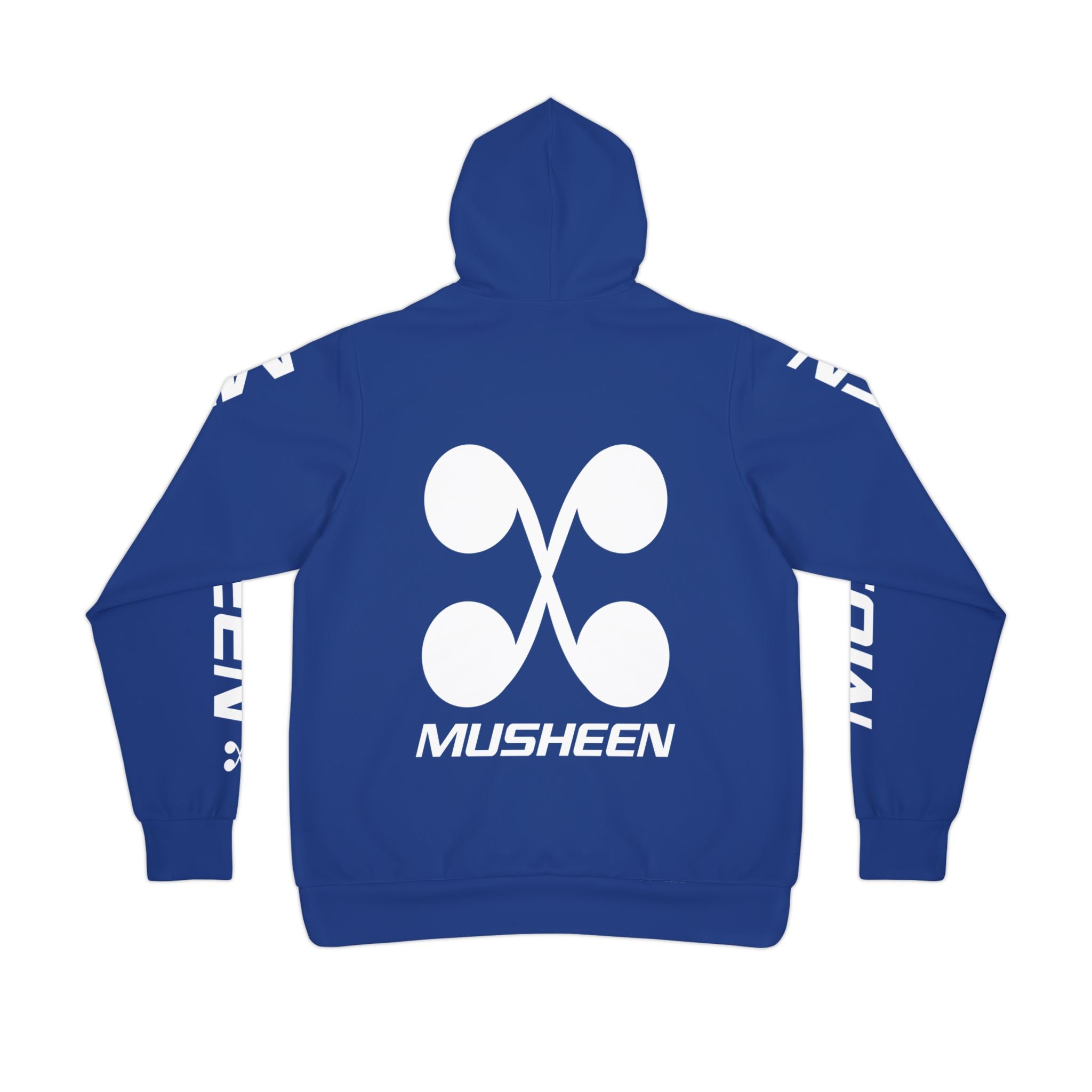 Musheen Logo Hoodie Blue