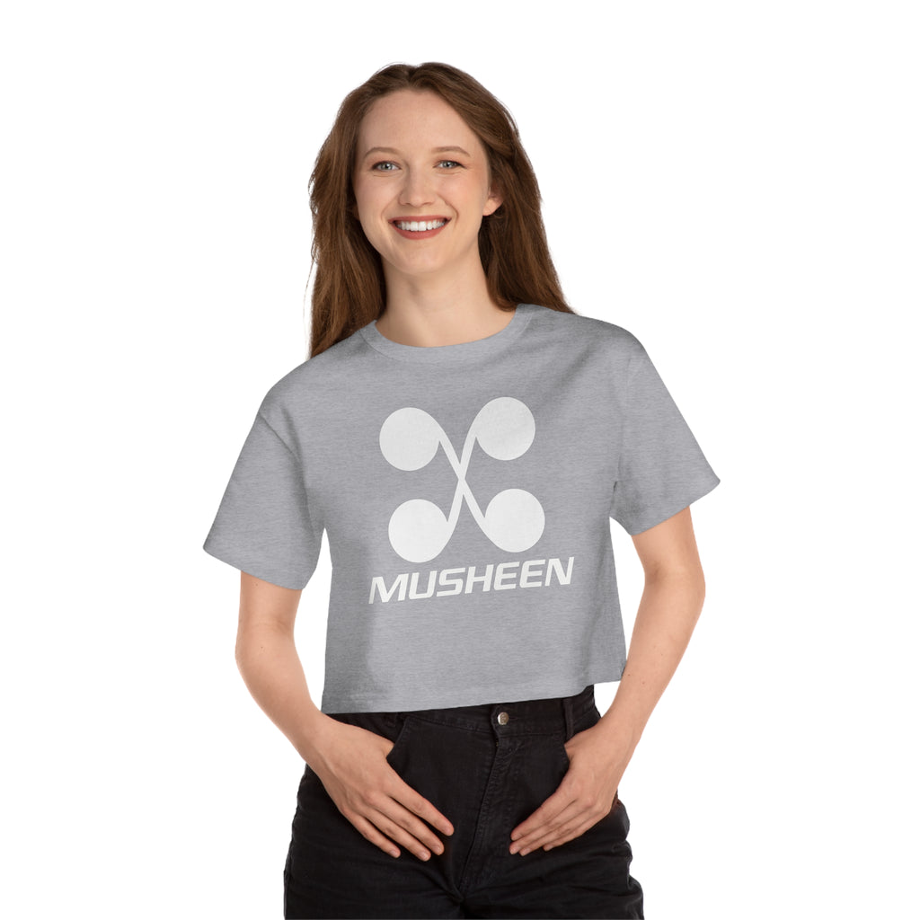 Musheen Logo Cropped T-Shirt