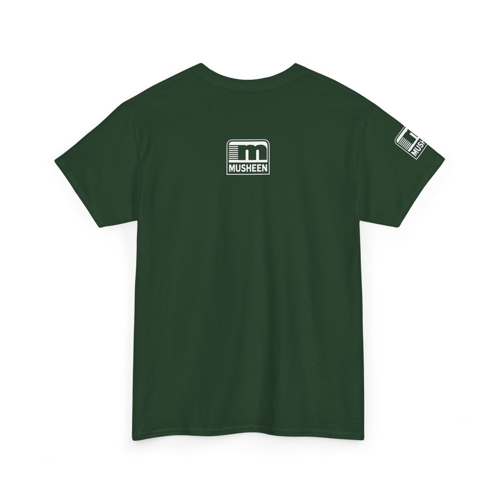 White Logo Tee