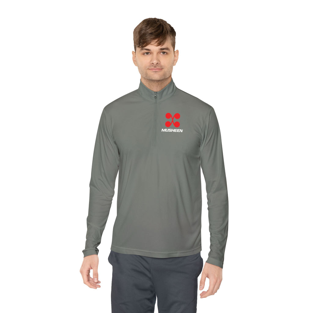 Musheen Unisex Quarter-Zip Pullover
