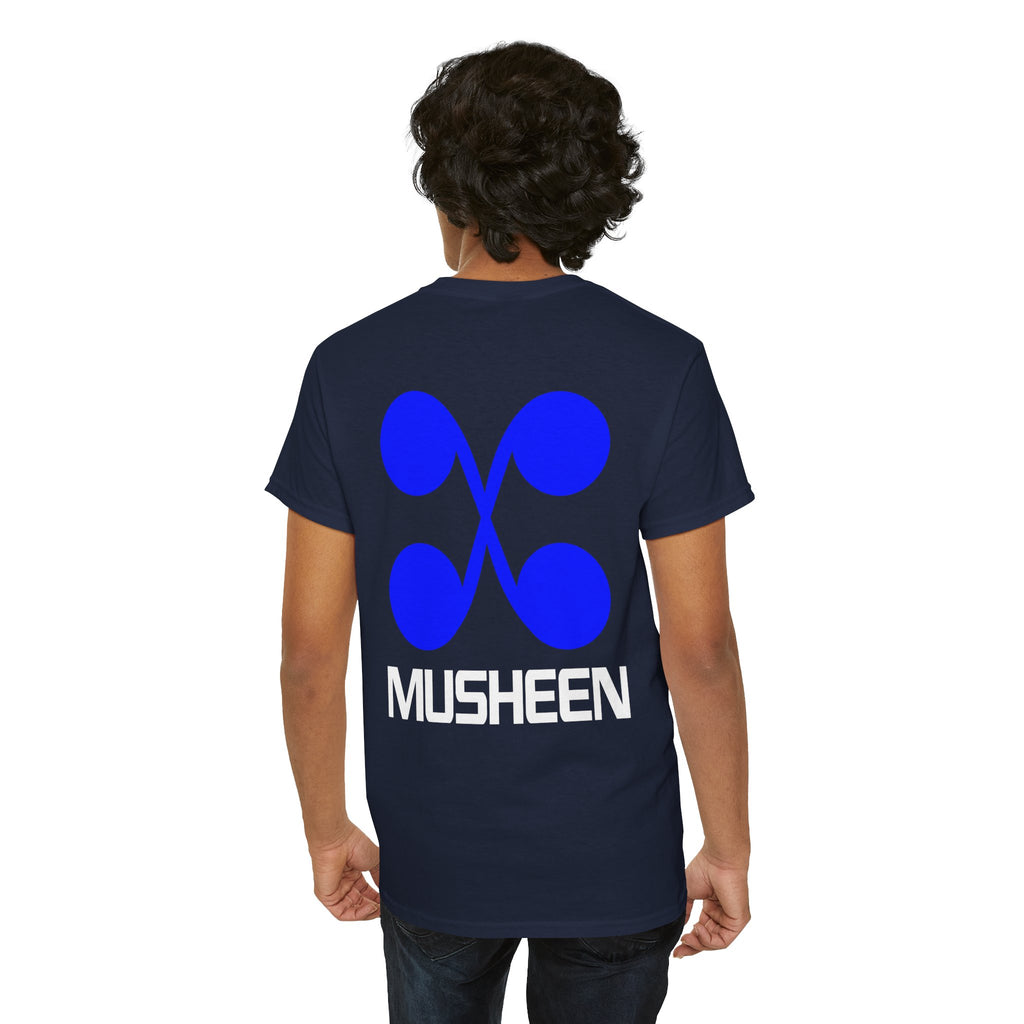 Musheen Logo Tee Blue