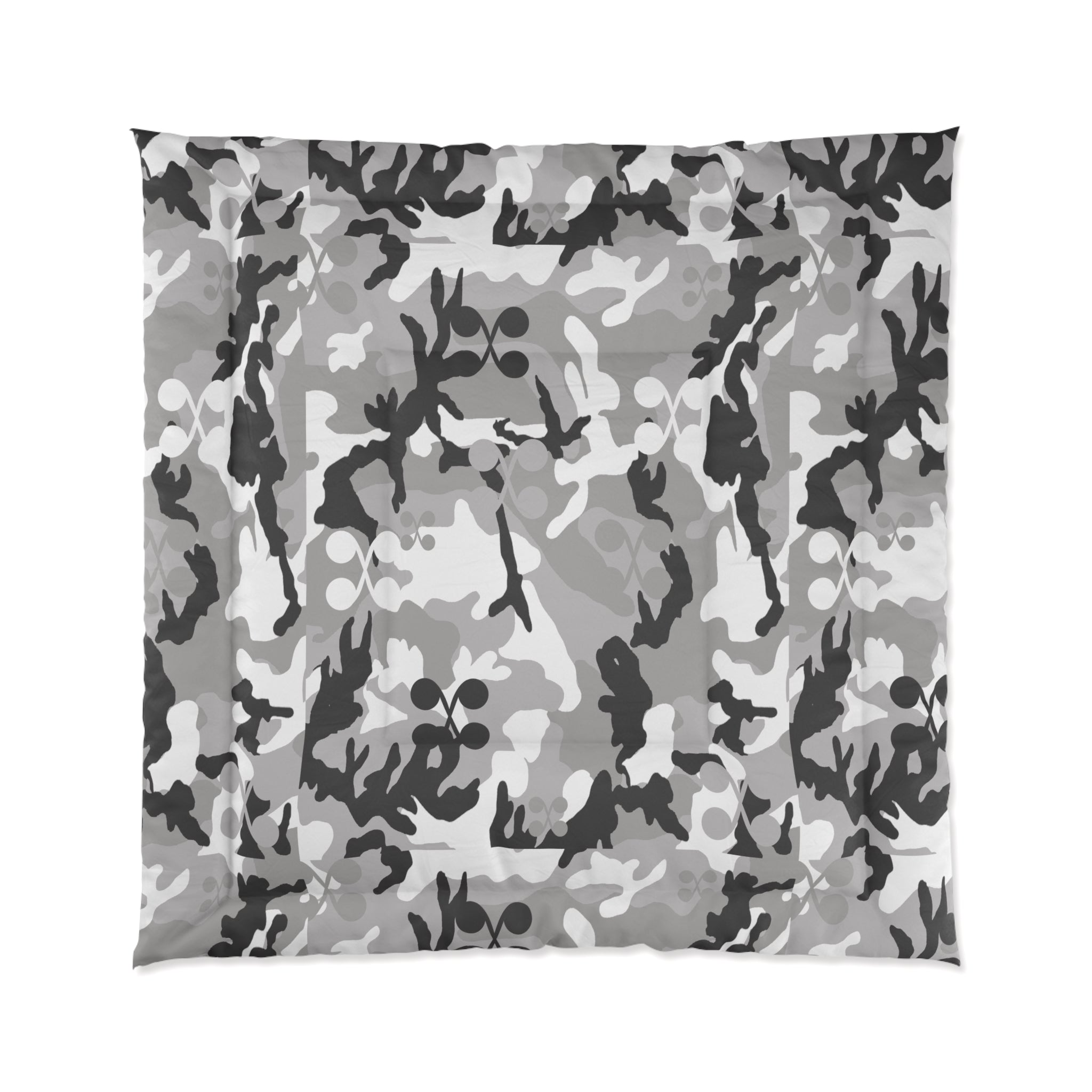 Grey Camo Comforter