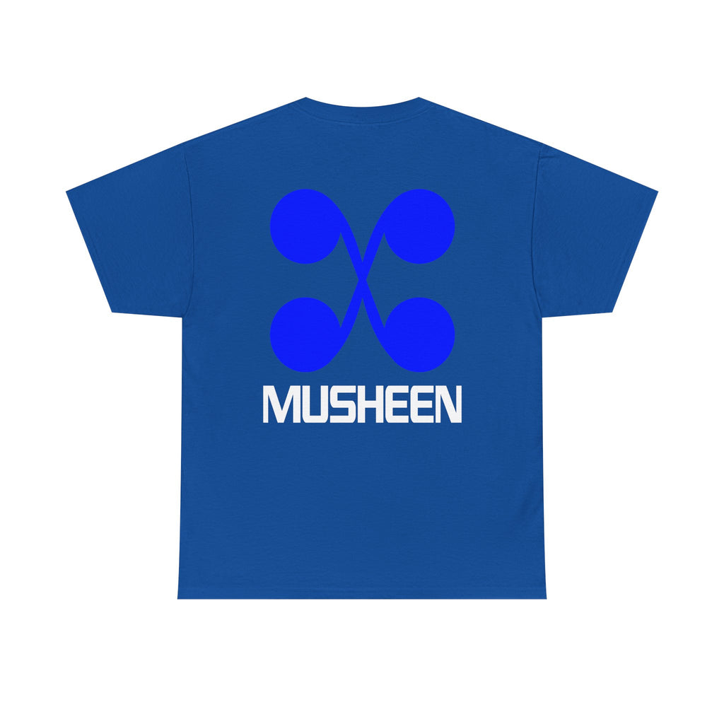 Musheen Logo Tee Blue