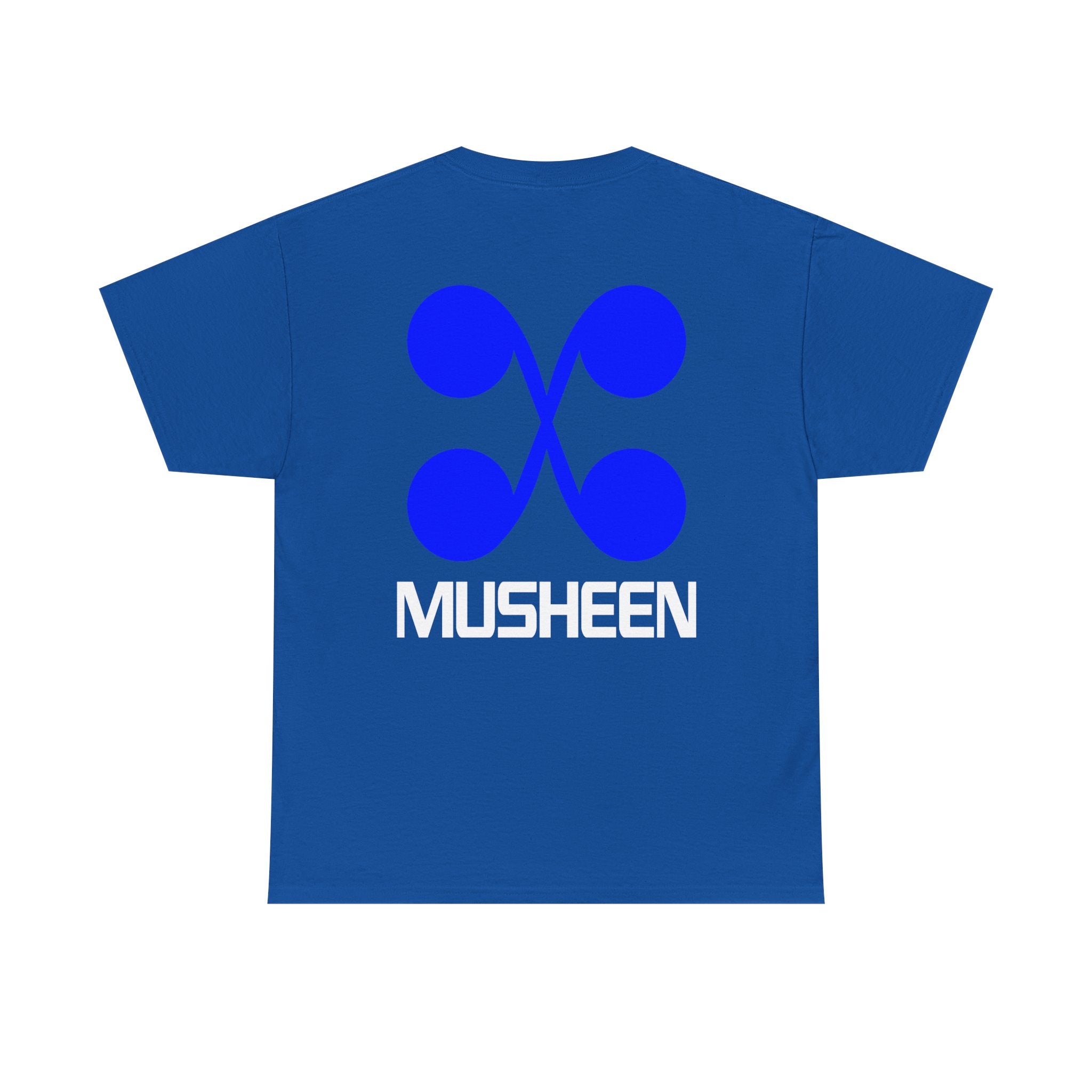 Musheen Logo Tee Blue