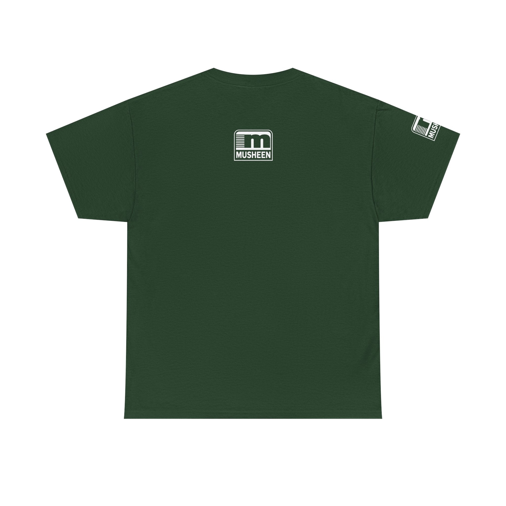 White Logo Tee