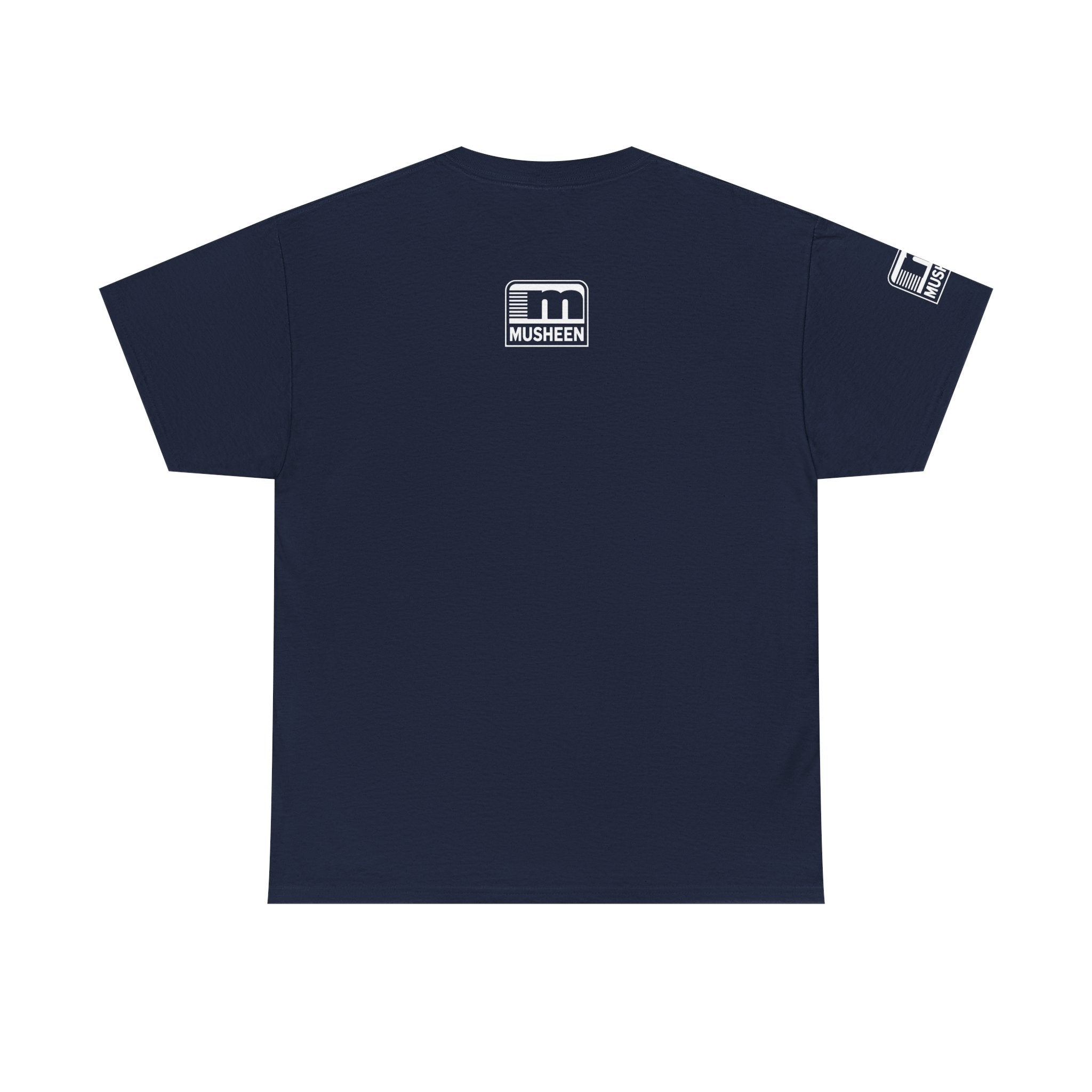 White Logo Tee
