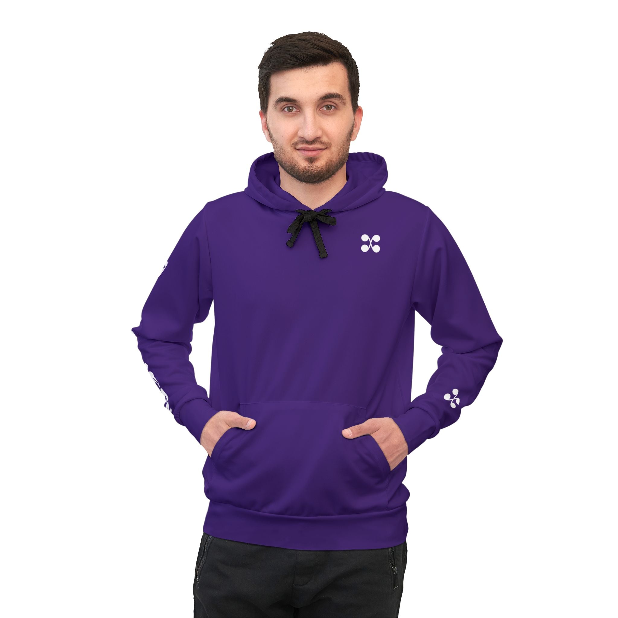 Musheen Logo Hoodie Purp