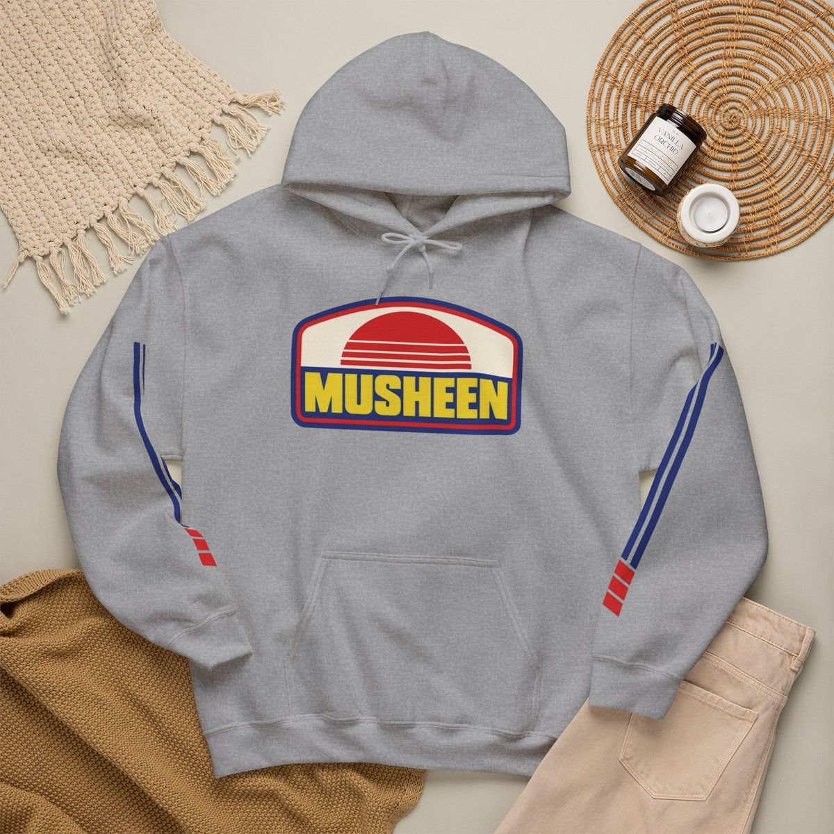 Musheen Big Logos Hoodie