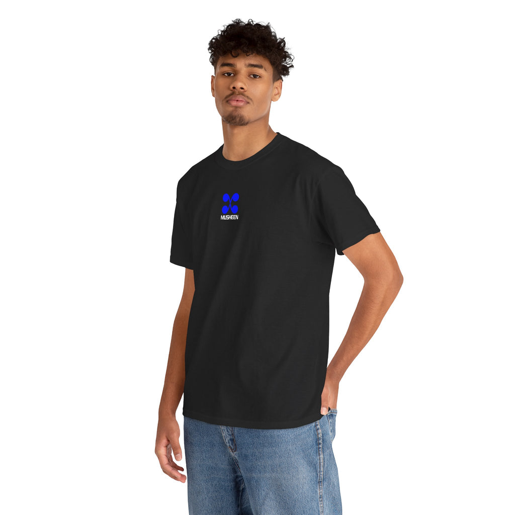 Musheen Logo Tee Blue
