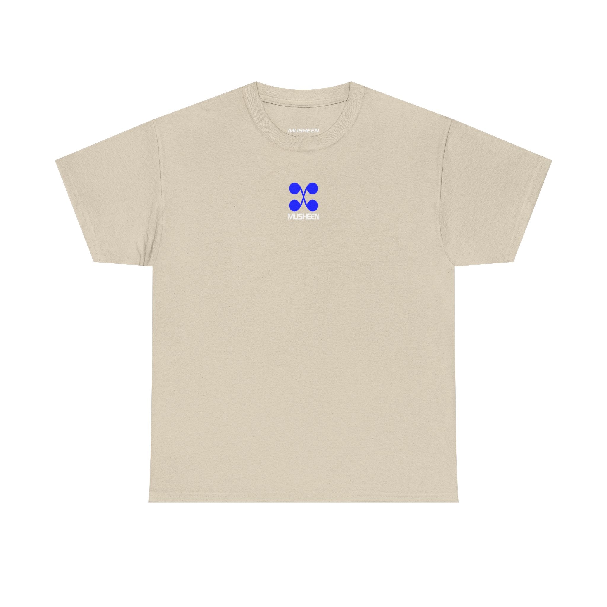 Musheen Logo Tee Blue