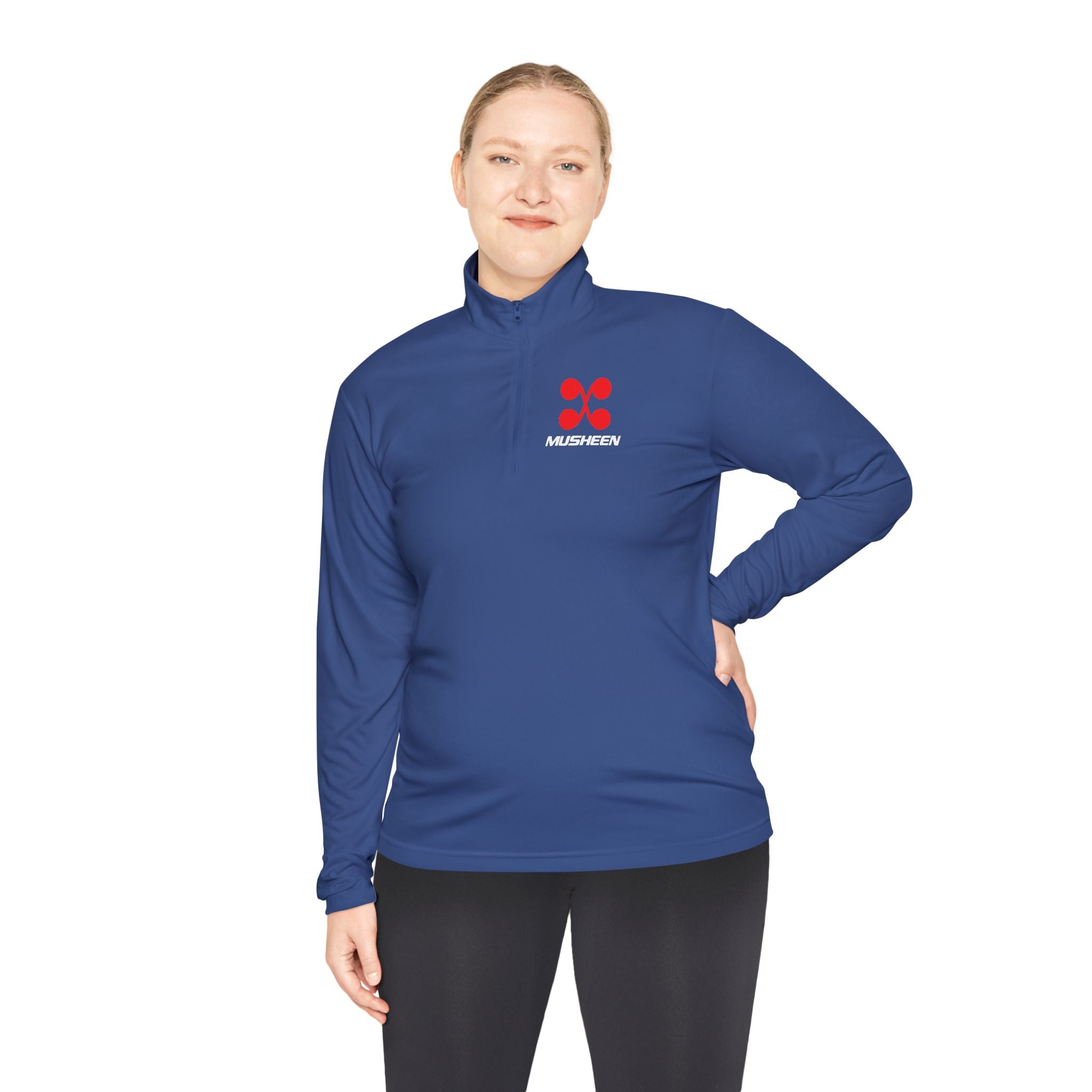 Musheen Unisex Quarter-Zip Pullover