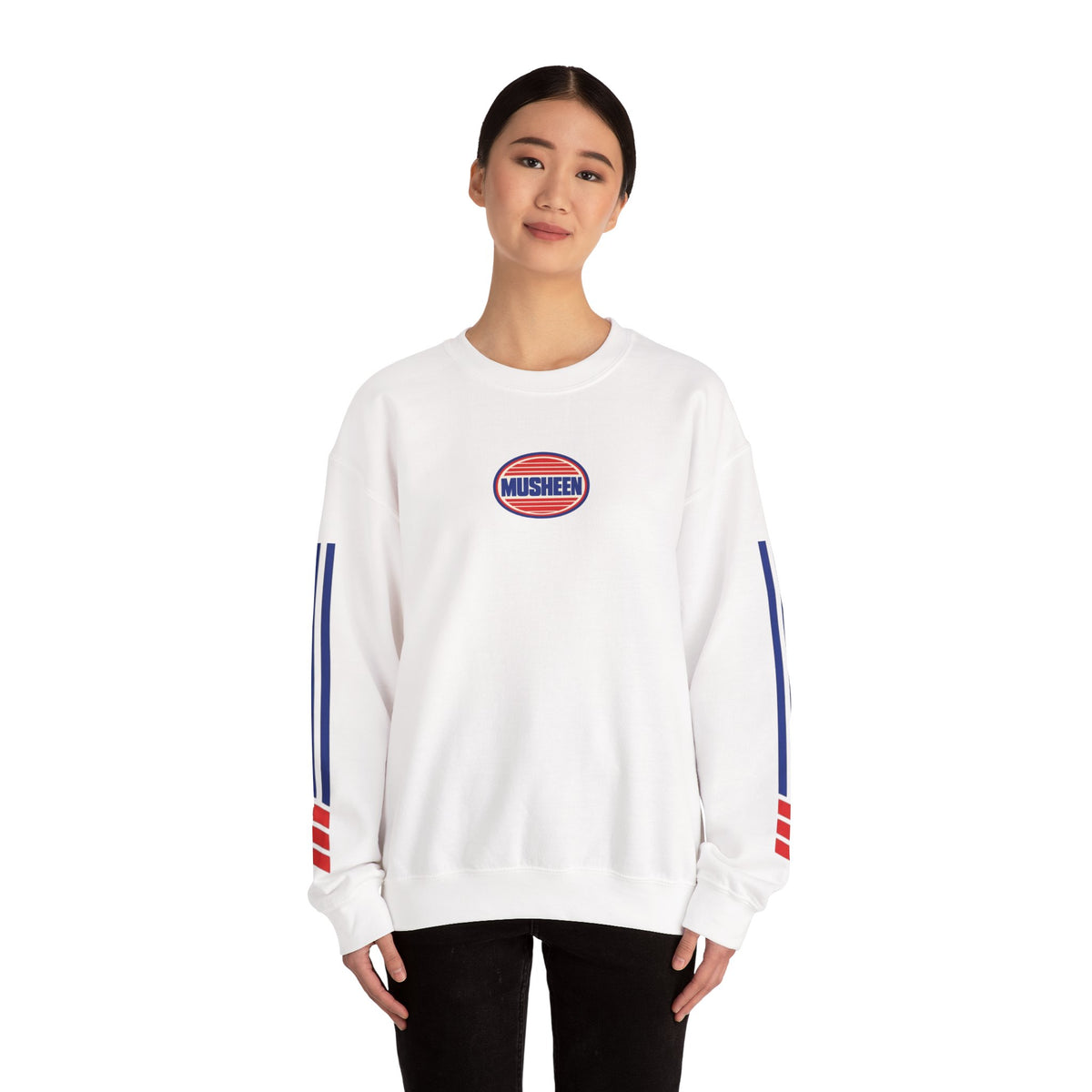 Musheen Stripes Crew