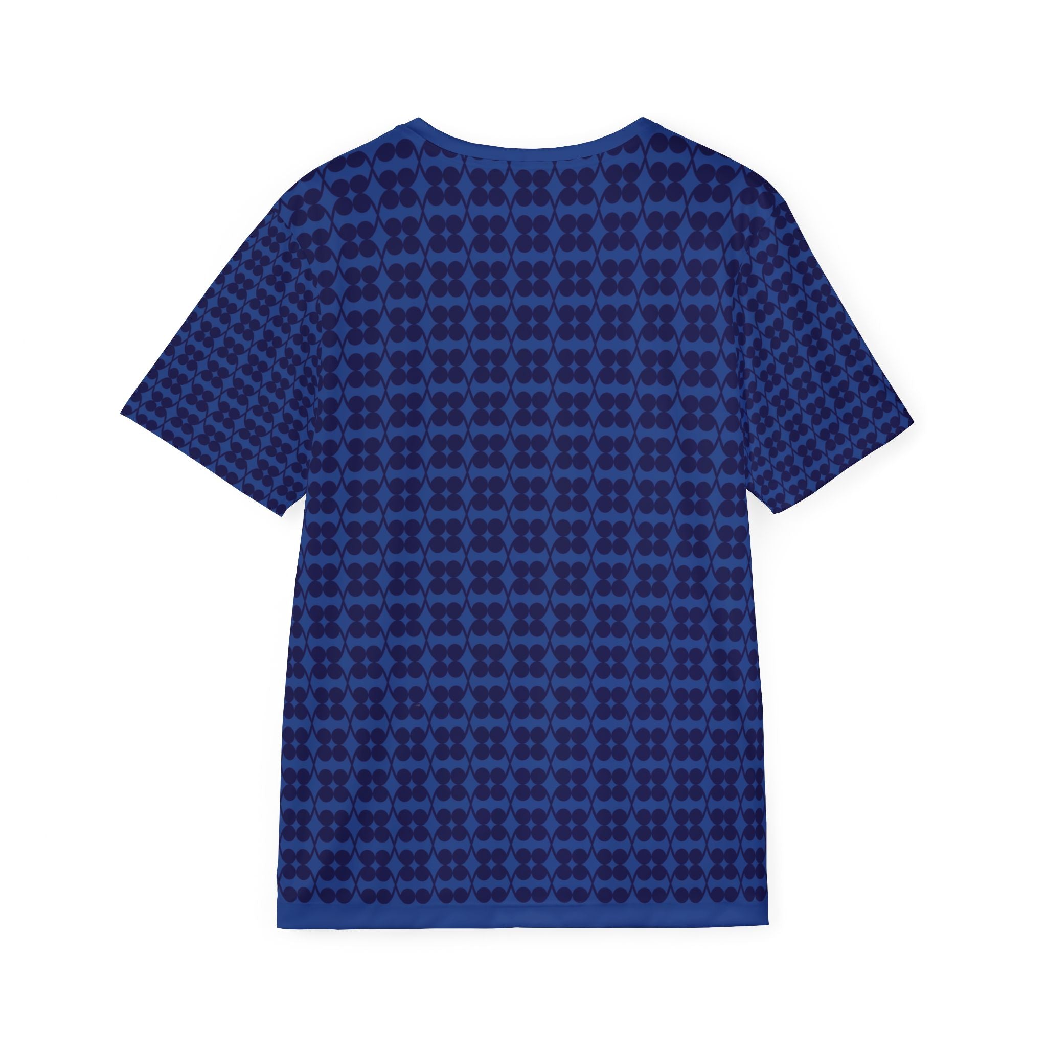 Blue Logo Print Tee