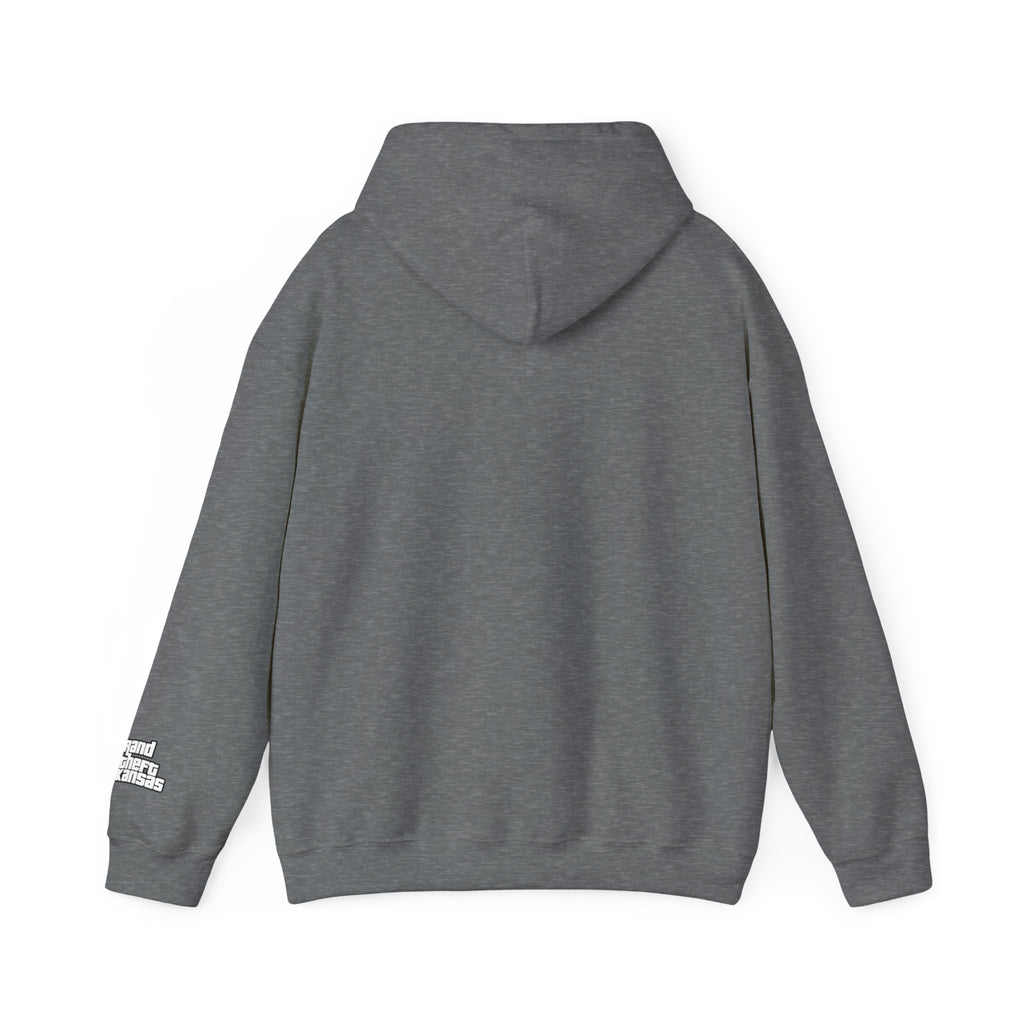 Grand Theft Arkansas Unisex Pullover Sweatshirt, Casual Wear, Gift for Gamers, Streetwear Fashion