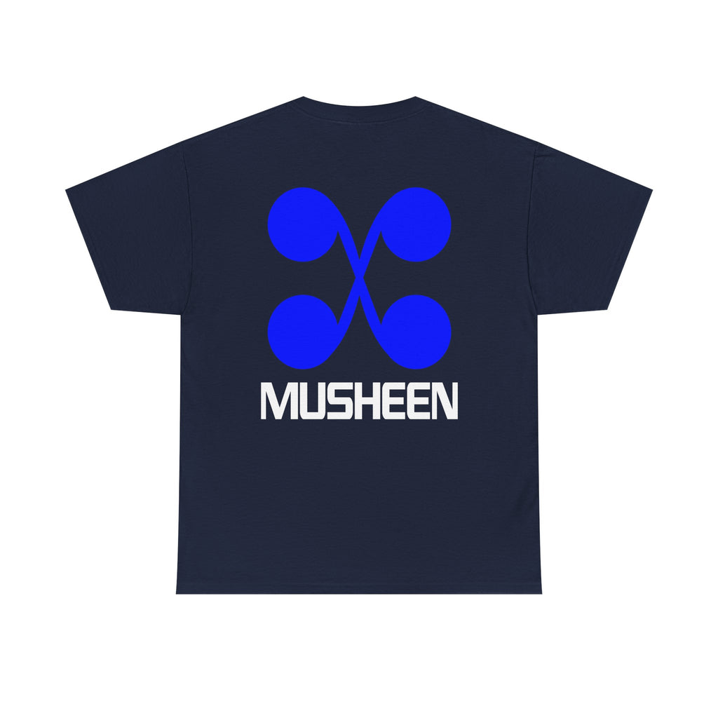 Musheen Logo Tee Blue