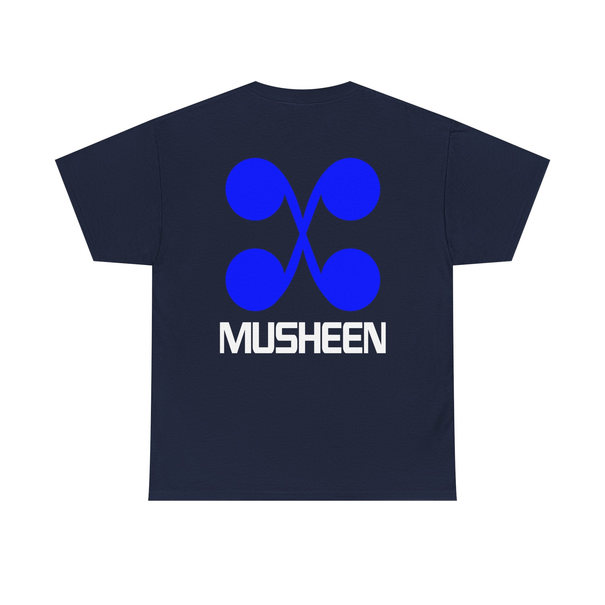 Musheen Logo Tee Blue