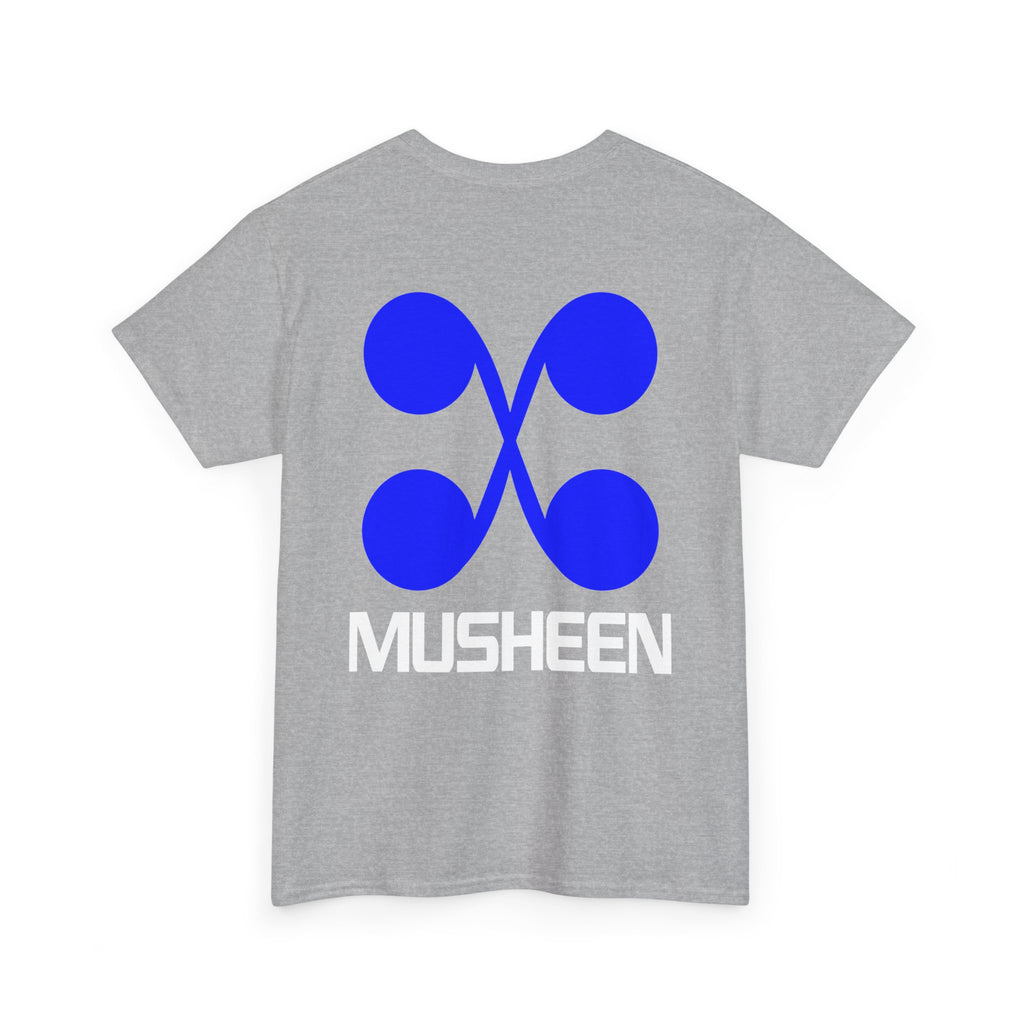 Musheen Logo Tee Blue