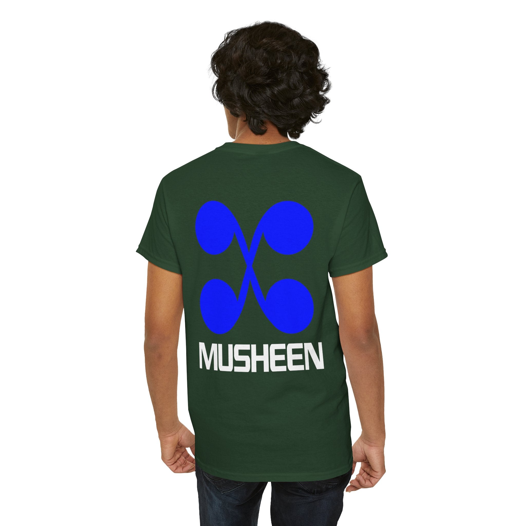 Musheen Logo Tee Blue