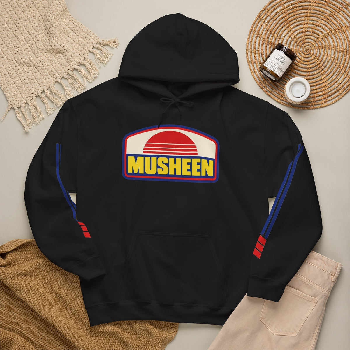 Musheen Big Logos Hoodie