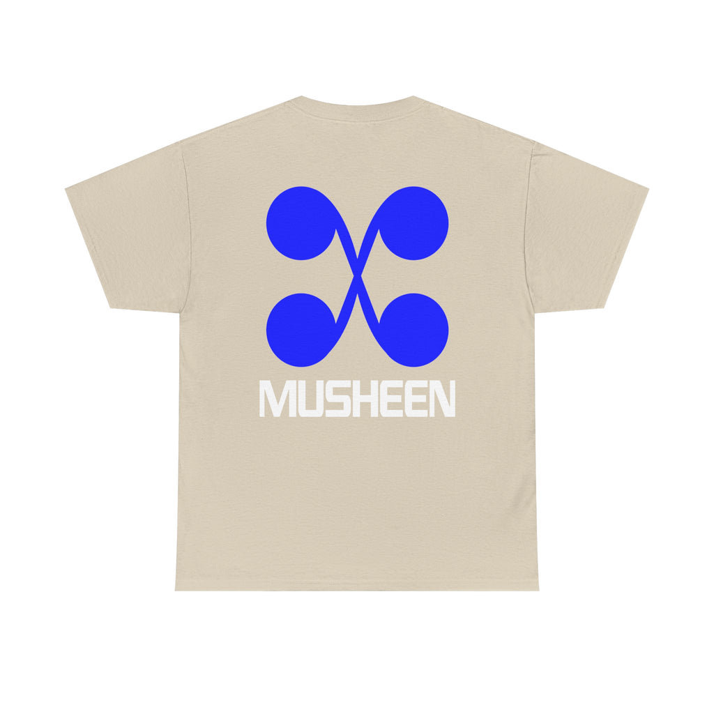 Musheen Logo Tee Blue