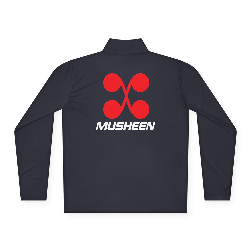 Musheen Unisex Quarter-Zip Pullover