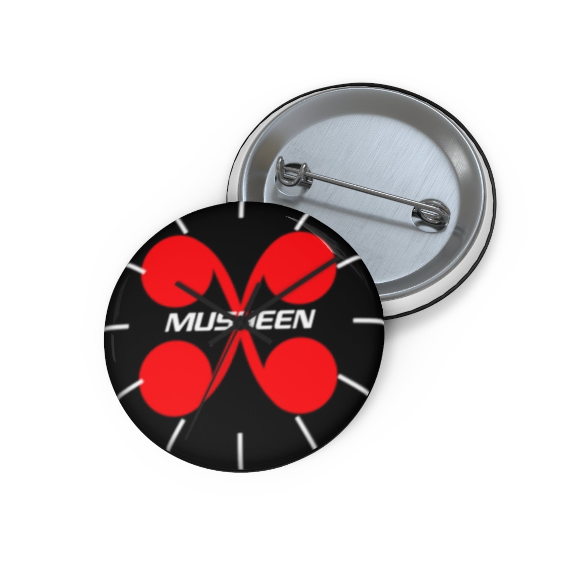 Musheen Clock Pin Buttons