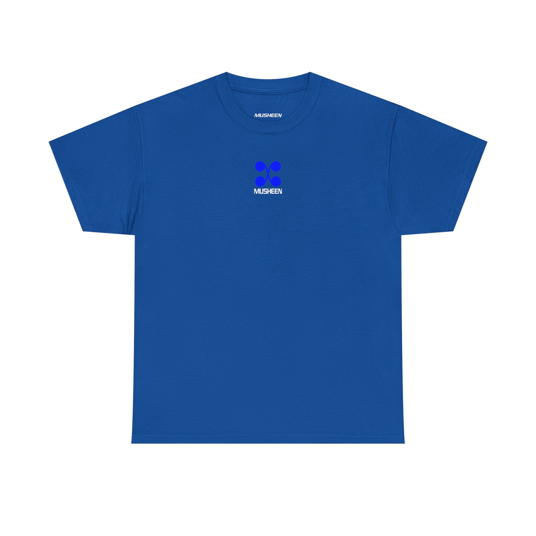 Musheen Logo Tee Blue