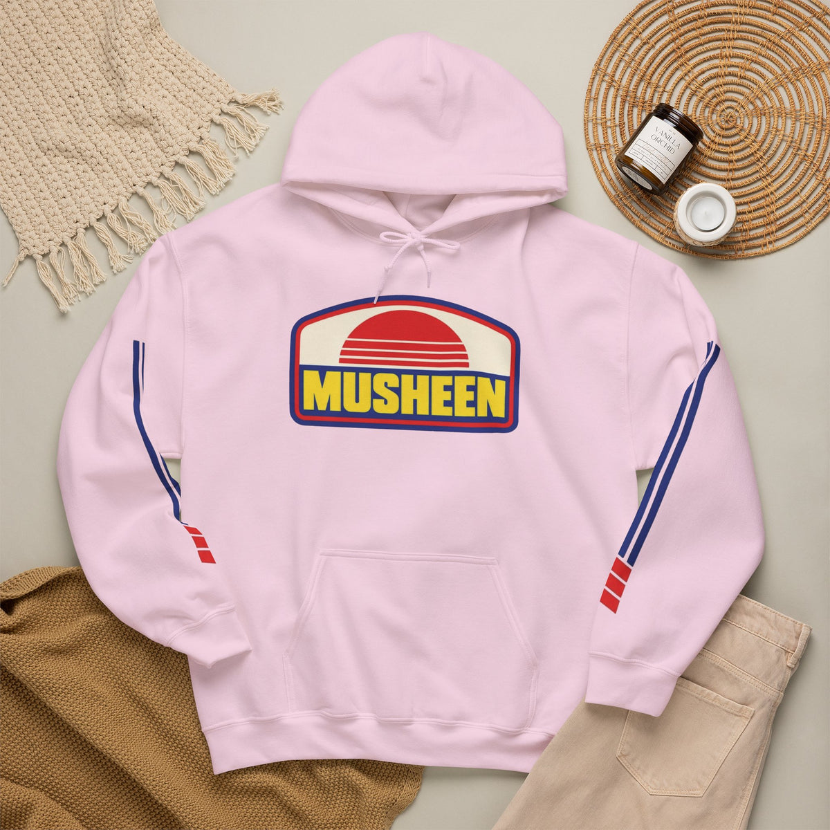 Musheen Big Logos Hoodie
