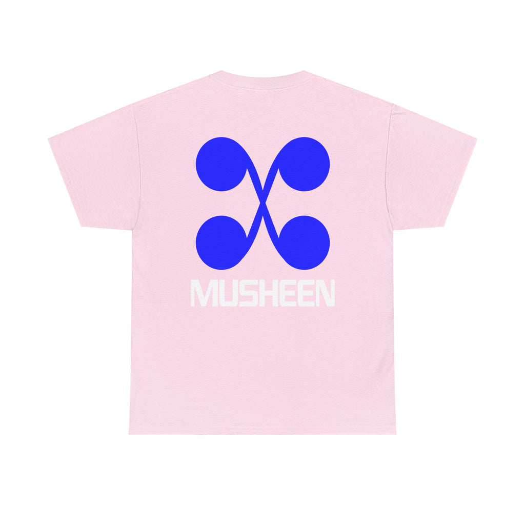 Musheen Logo Tee Blue