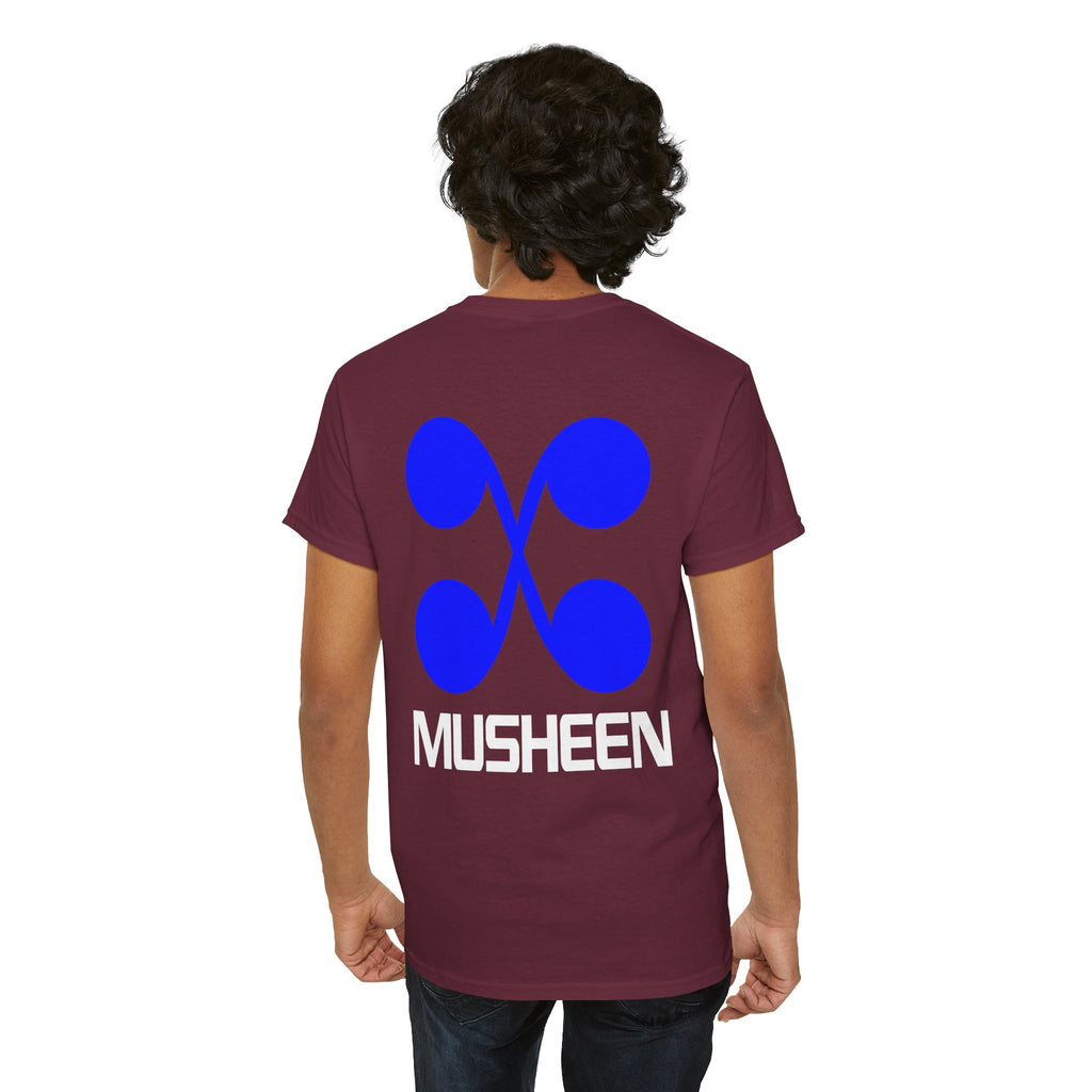Musheen Logo Tee Blue