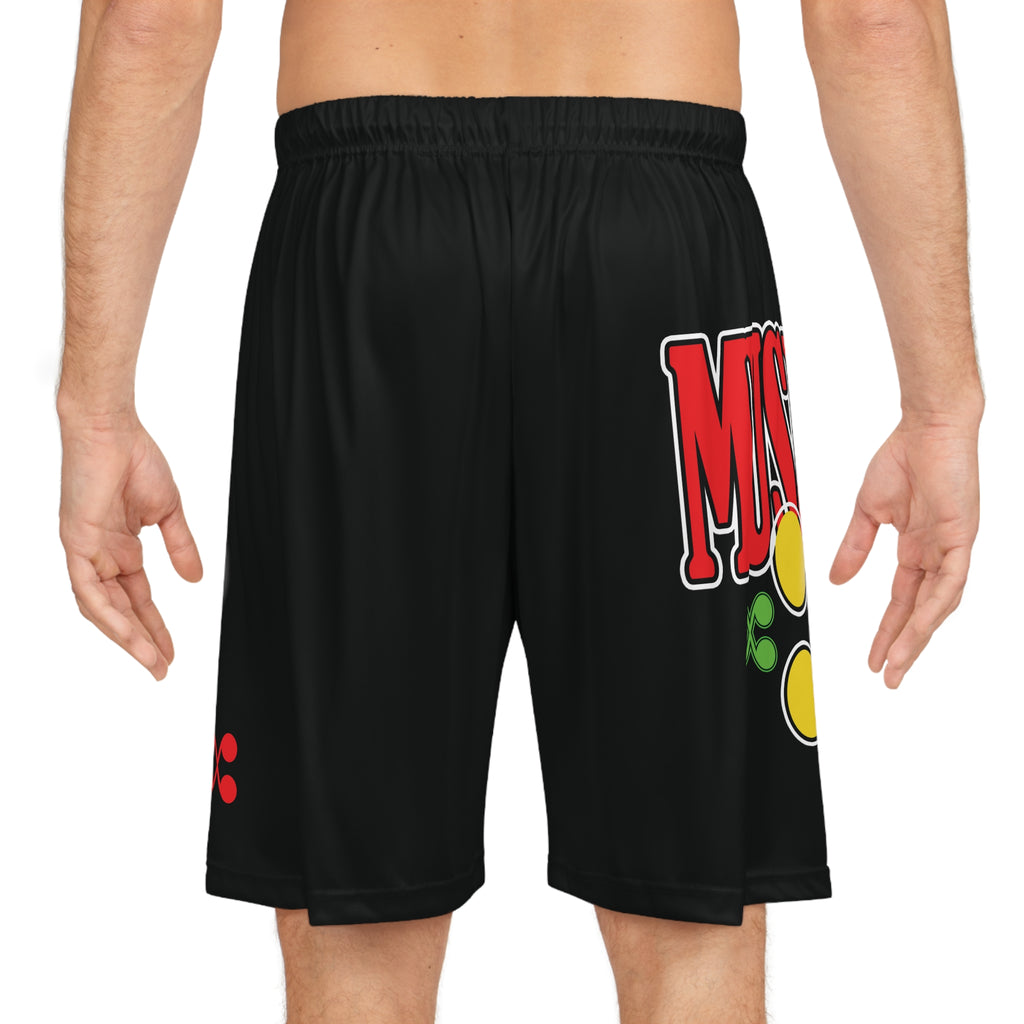 Three Logo Shorts Blk