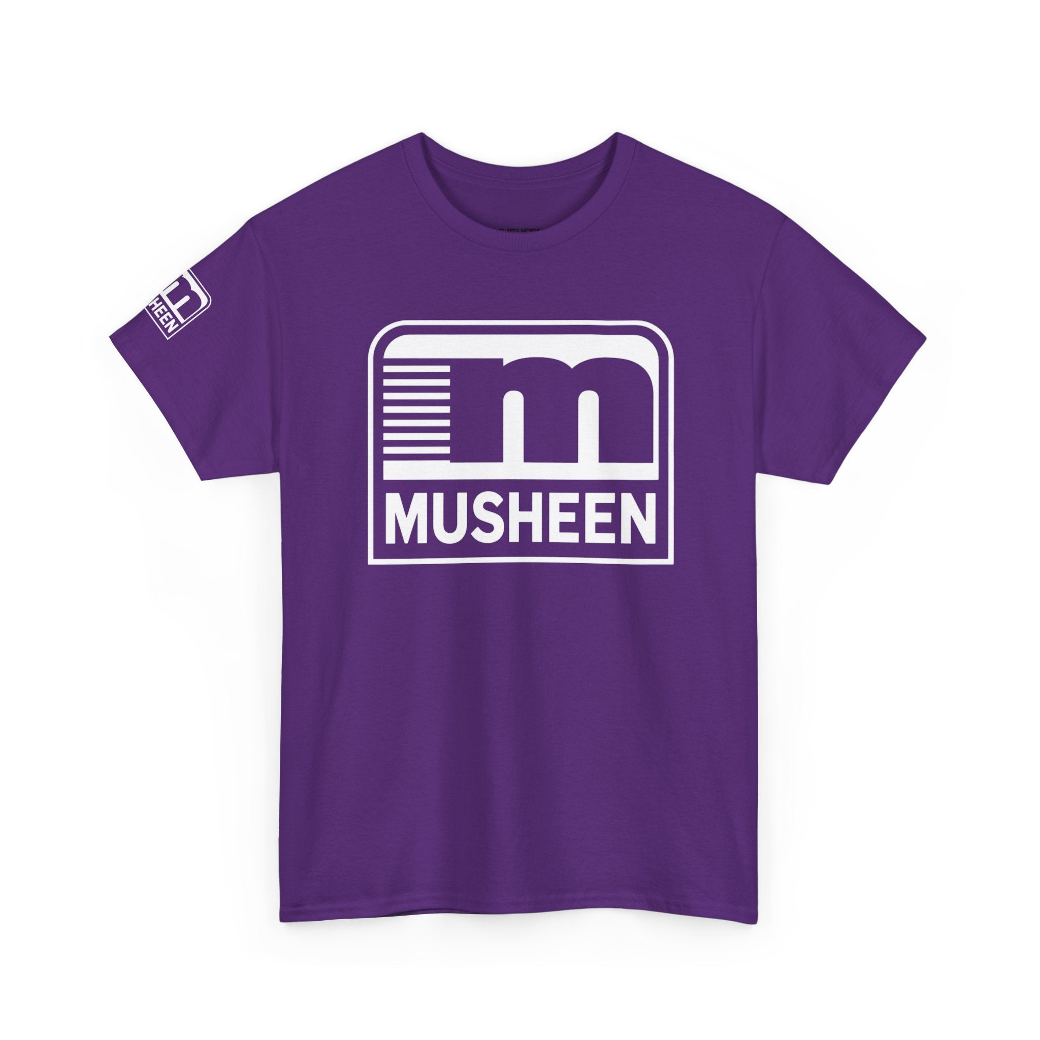 White Logo Tee