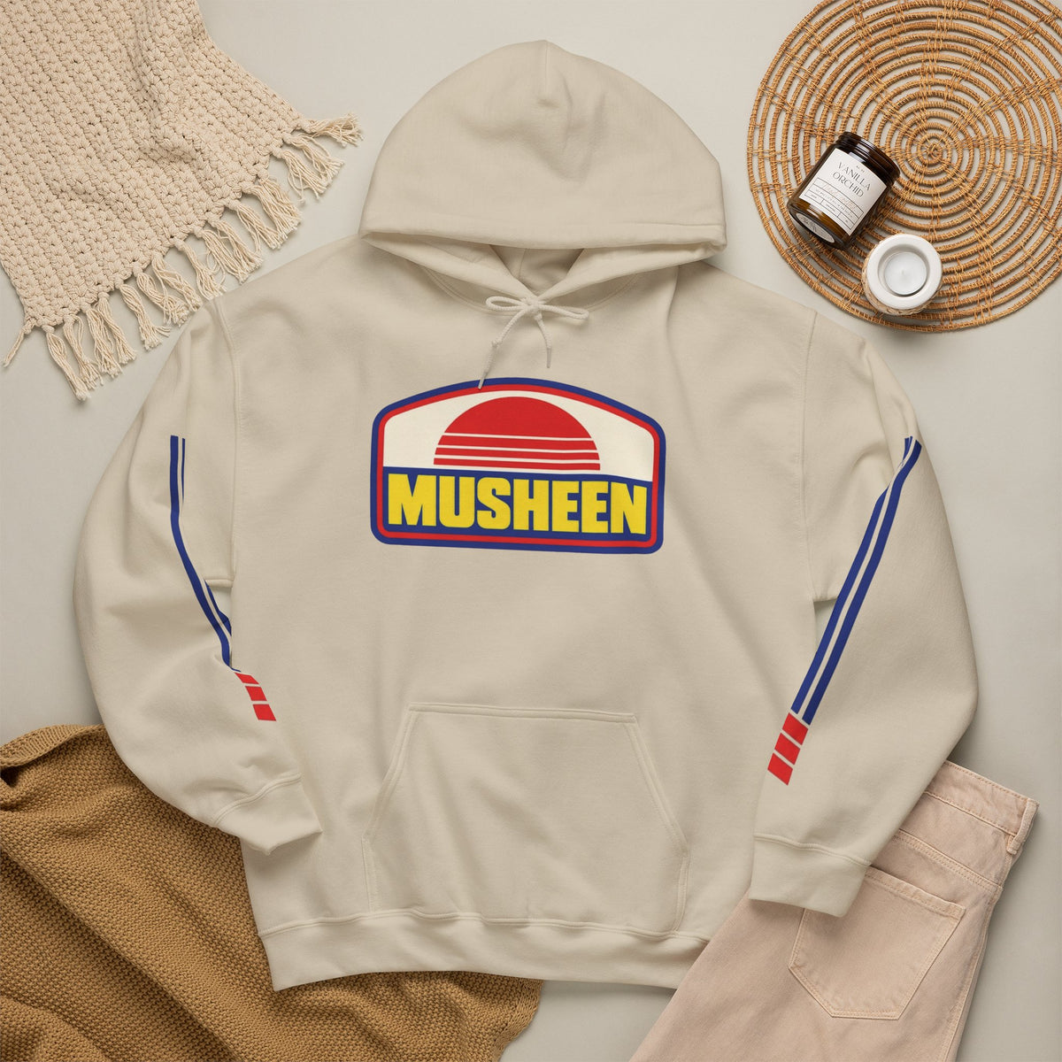 Musheen Big Logos Hoodie