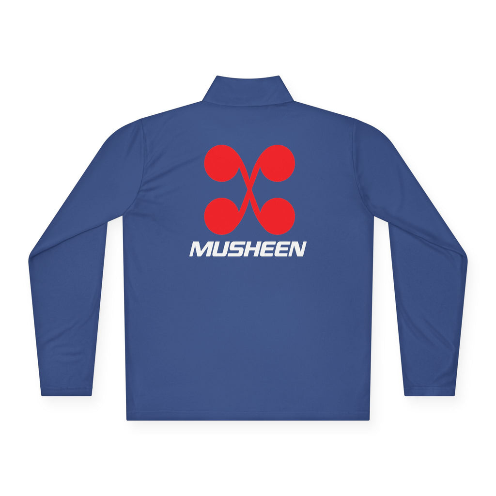 Musheen Unisex Quarter-Zip Pullover