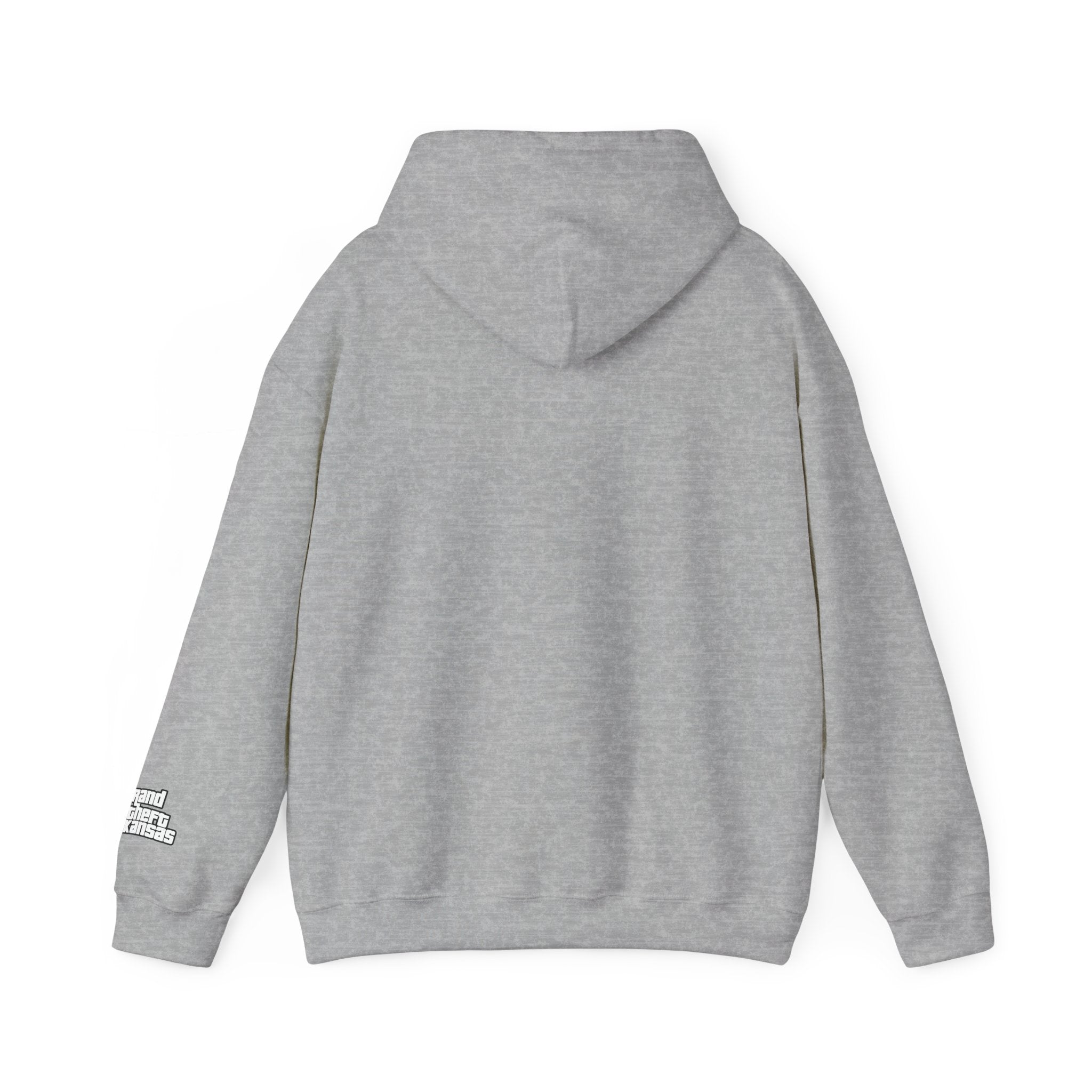 Grand Theft Arkansas Unisex Pullover Sweatshirt, Casual Wear, Gift for Gamers, Streetwear Fashion