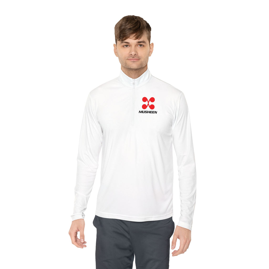 Musheen Unisex Quarter-Zip Pullover