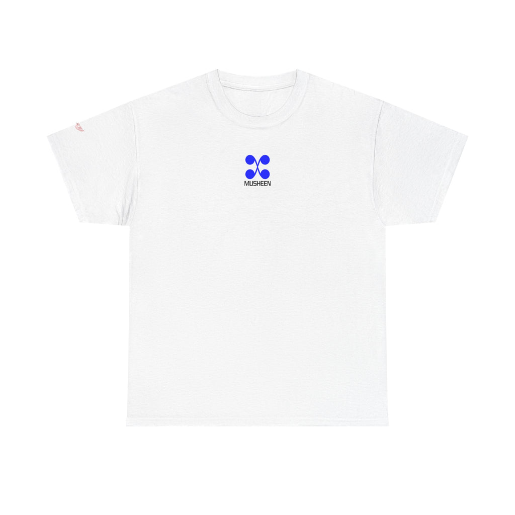 Musheen Logo Tee Blue