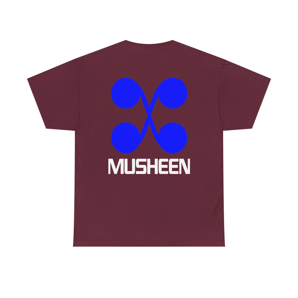Musheen Logo Tee Blue
