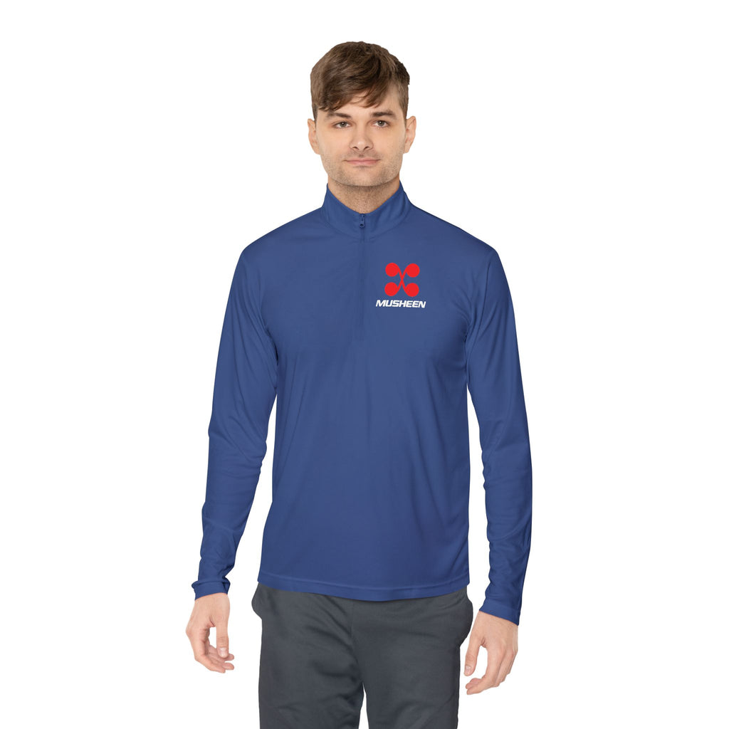Musheen Unisex Quarter-Zip Pullover