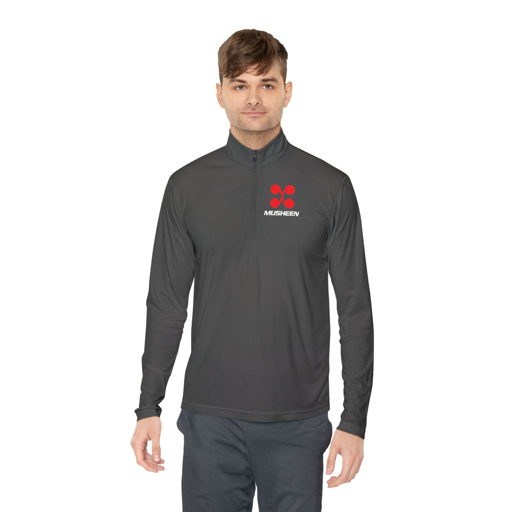 Musheen Unisex Quarter-Zip Pullover