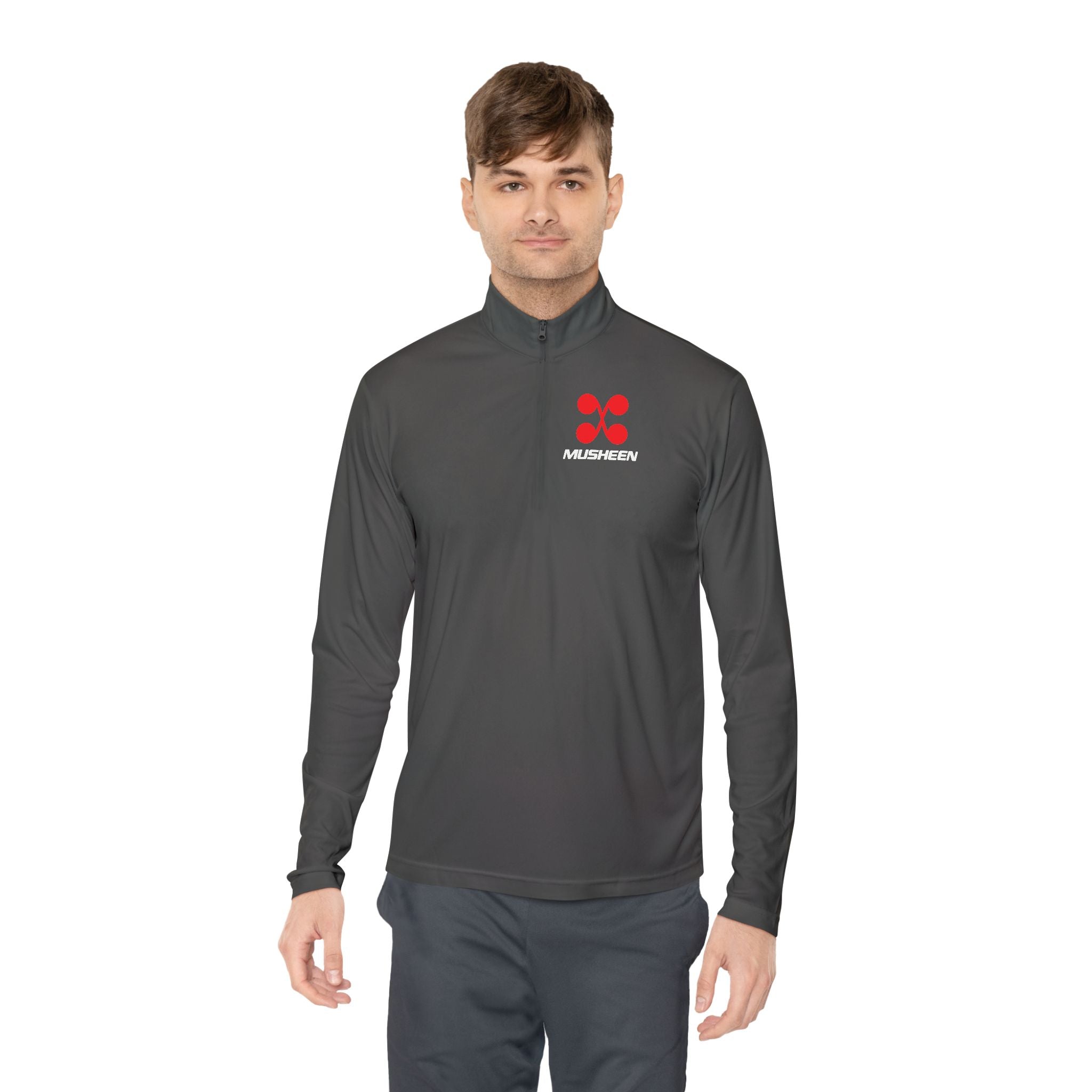 Musheen Unisex Quarter-Zip Pullover