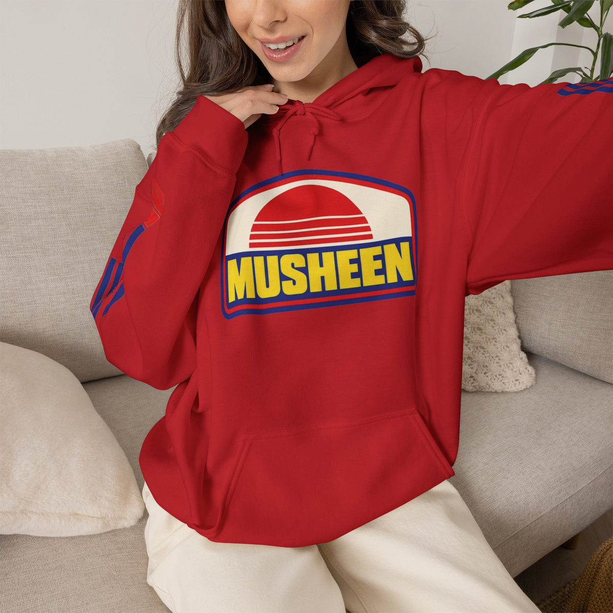 Musheen Big Logos Hoodie