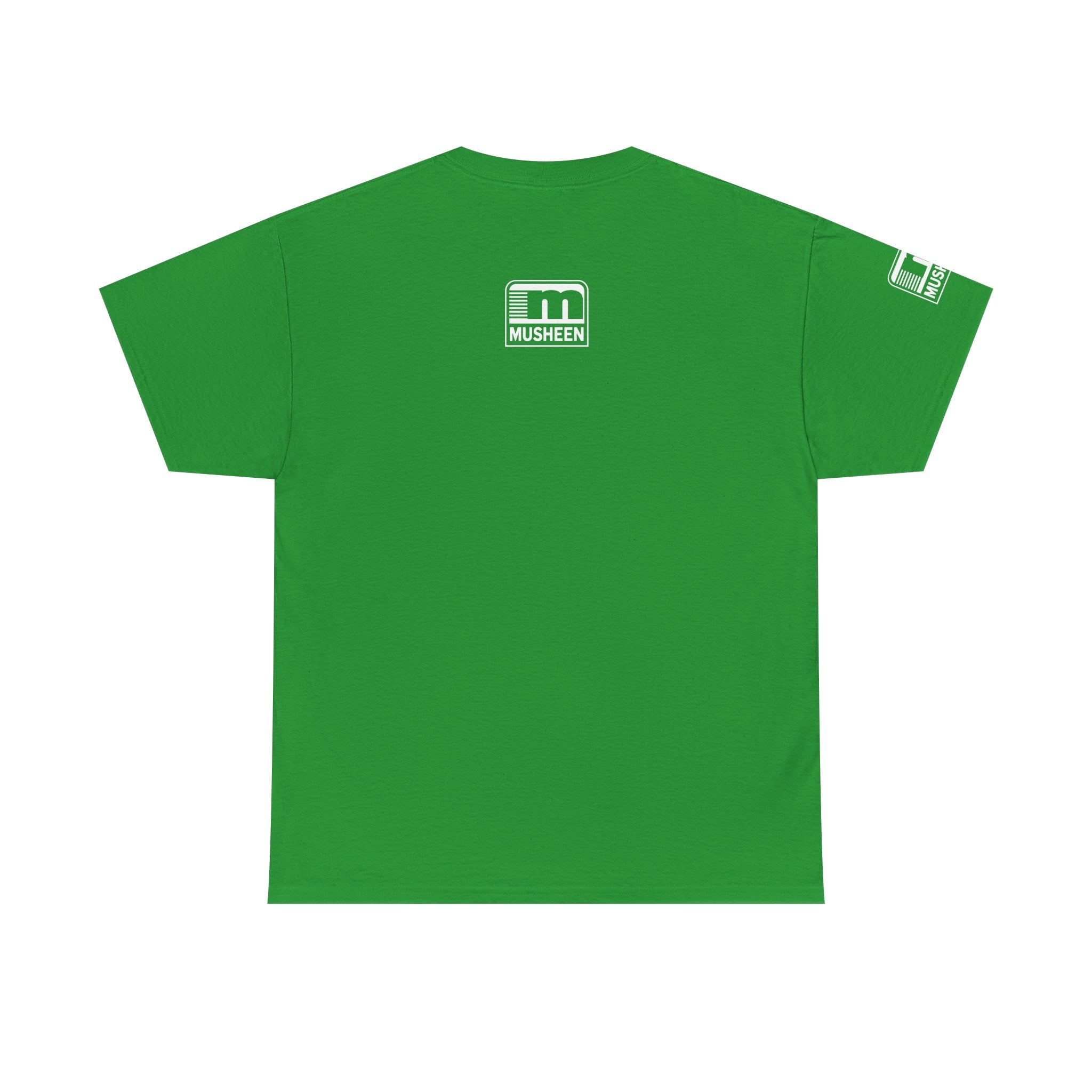 White Logo Tee