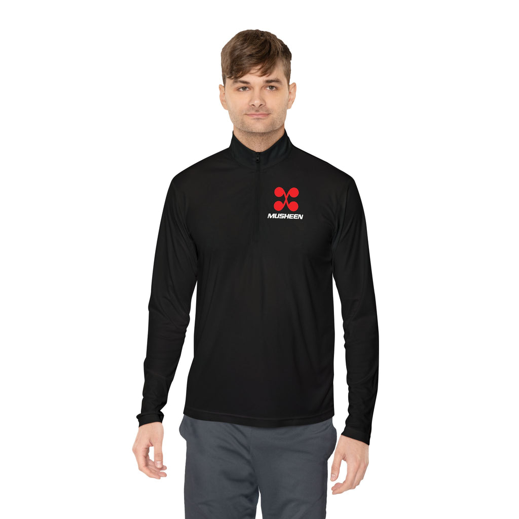Musheen Unisex Quarter-Zip Pullover