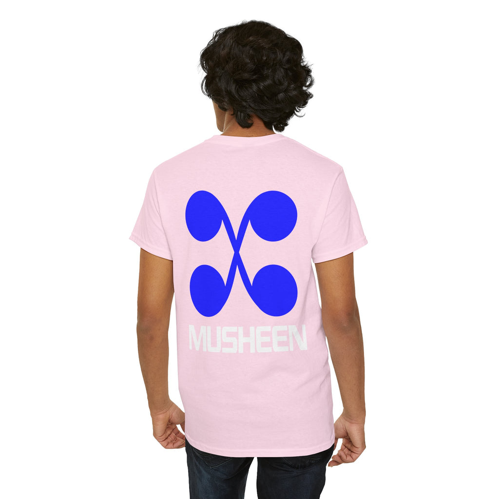 Musheen Logo Tee Blue