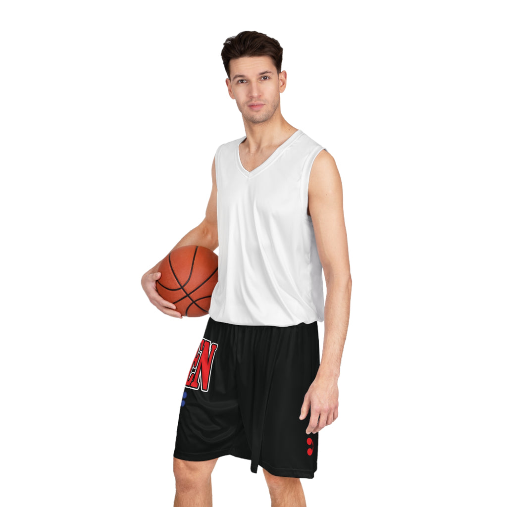 Three Logo Shorts Blk